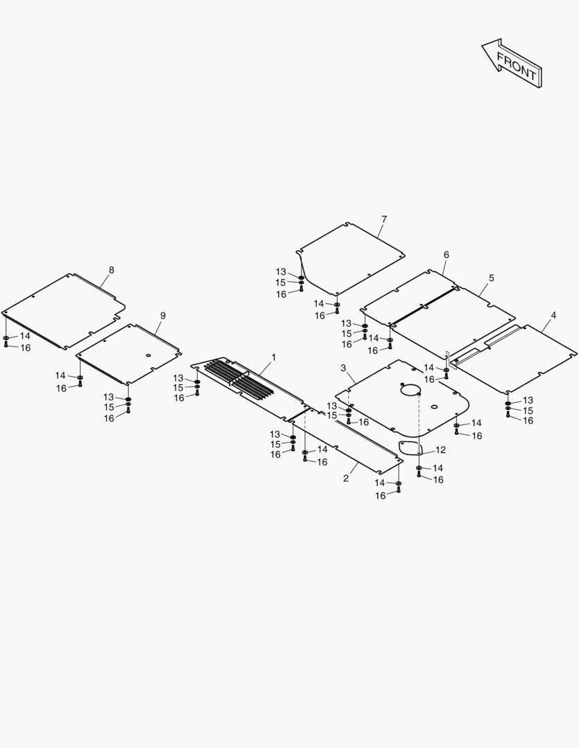 ОБТЕКАЕМАЯ ПОДКУЗОВНАЯ ПАНЕЛЬ