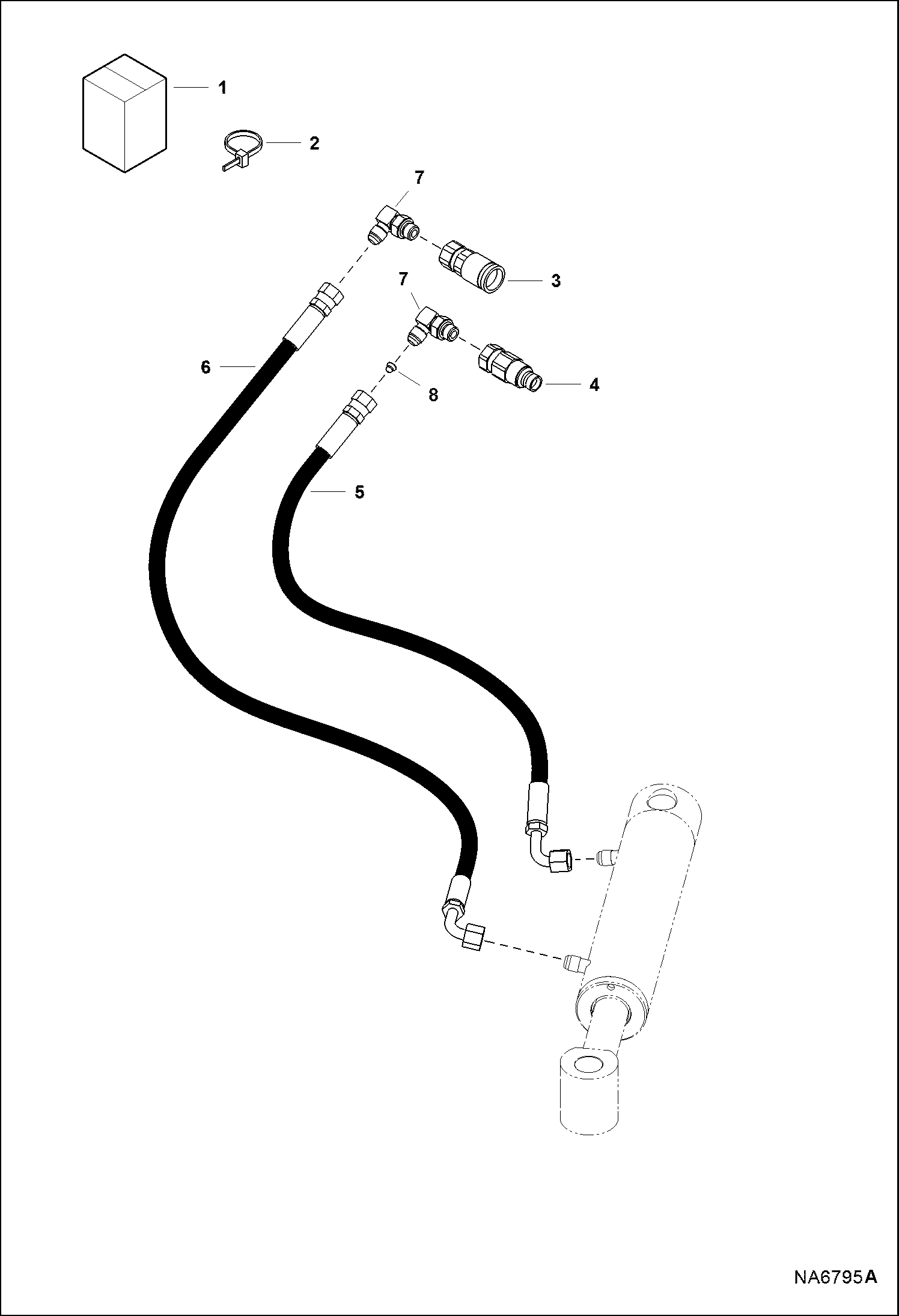 ЩЕТКА УГЛОВАЯ ПОВОРОТНАЯ (ШЛАНГ (ОПЦИЯ)) (70-- B1CZ)