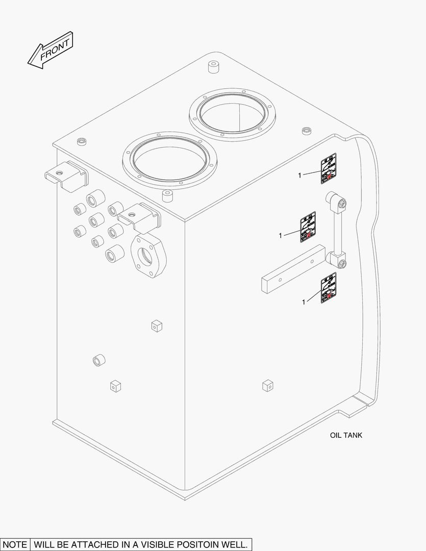 5270 DECAL - OIL CHECK