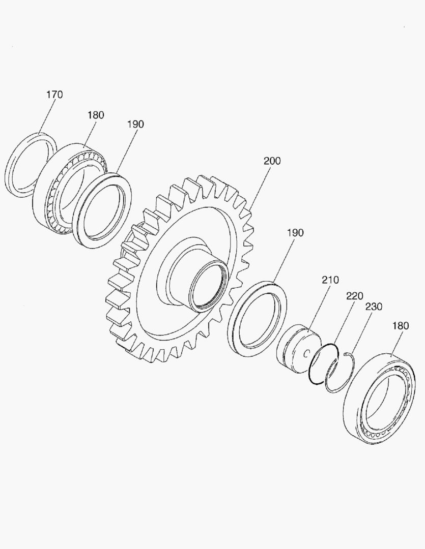 G090-6 PINION DRIVE [810001~10108]