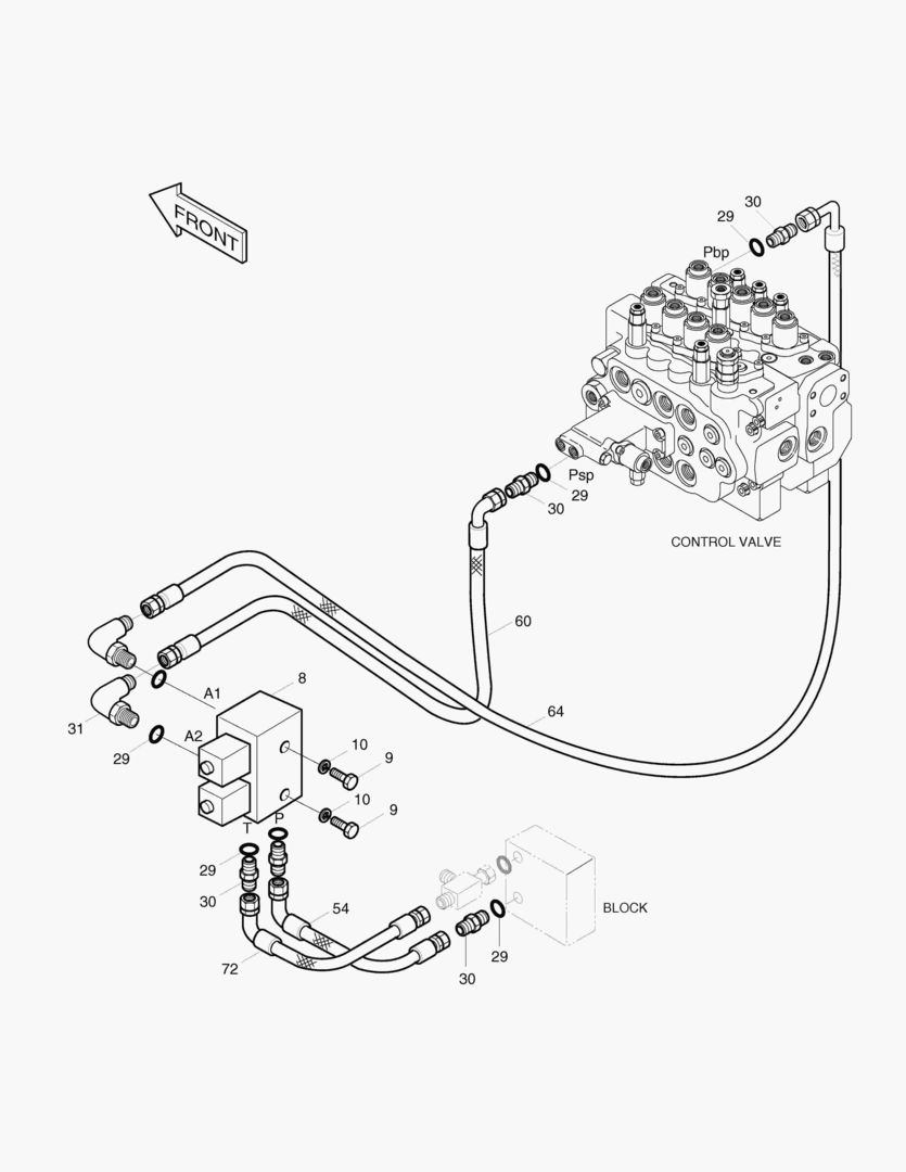 ТРУБОПРОВОД СЕРВОУПРАВЛЕНИЯ(3)