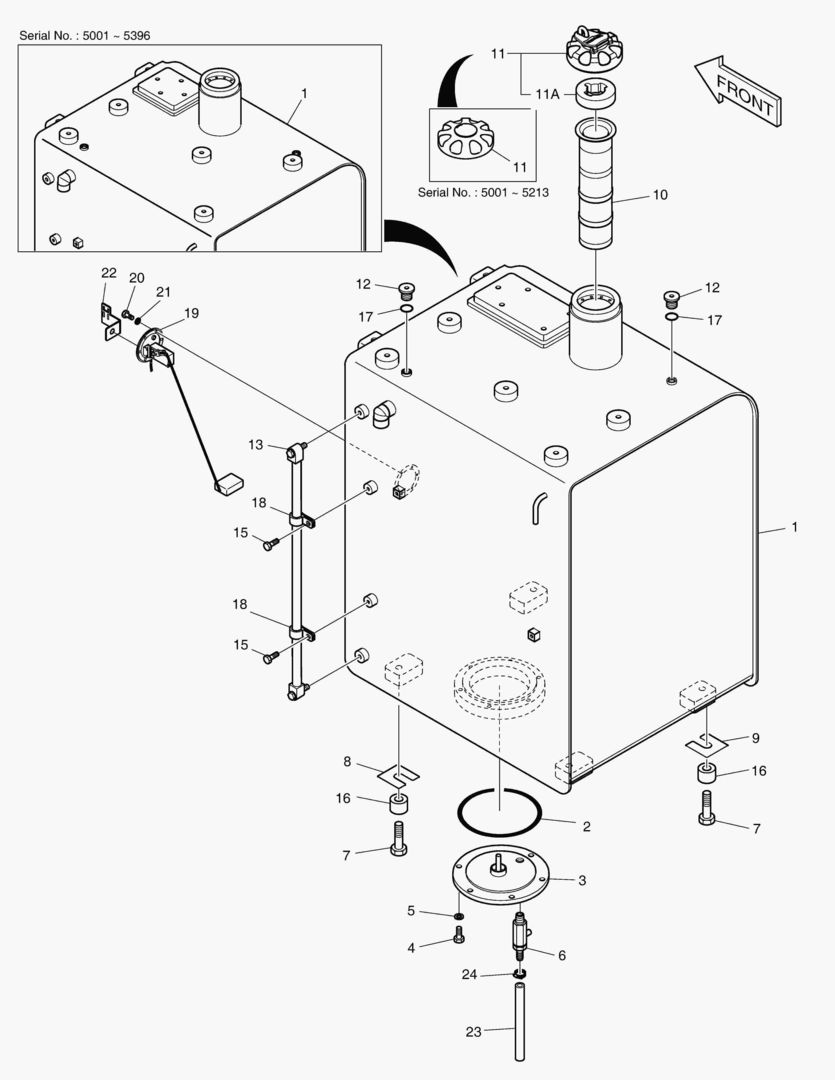 1200 FUEL TANK [5001~5598]