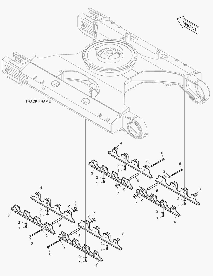 ПРЕДОХРАНИТЕЛЬ ГУСЕНИЦЫ - ПОЛНОСТЬЮ