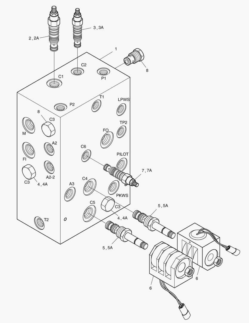 Спецтехника 3470 BRAKE & PILOT SUPPLY VALVE - главное фото