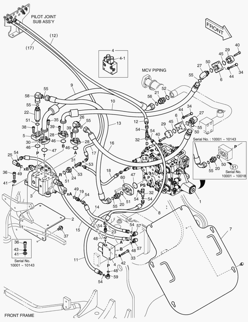 РЕКУЛИРУЮЩИЙ КЛАПАН ТРУБОПРОВОДА - 3 КАТУШКИ(ЭЛЕКТРИКА)