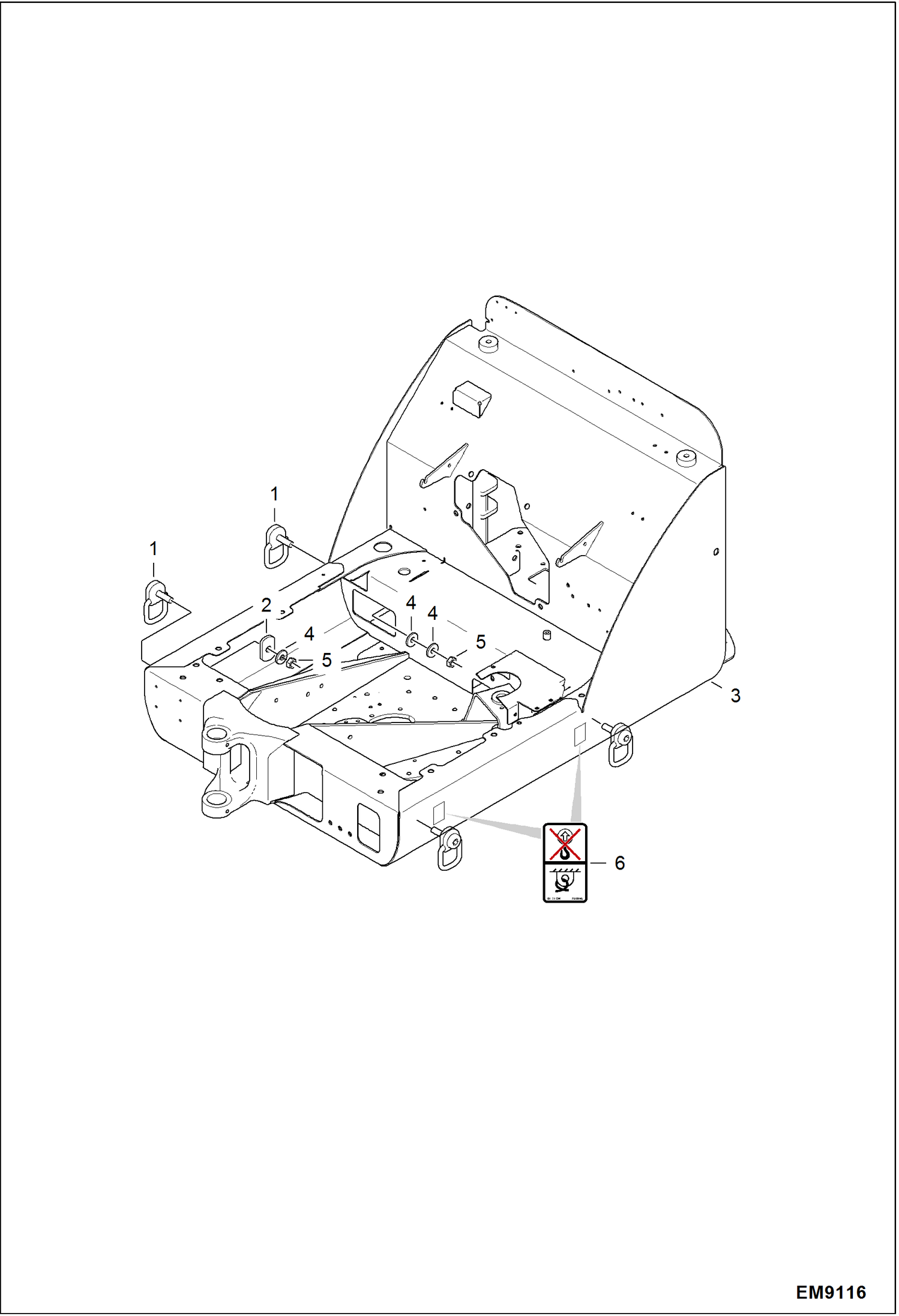 КОРПУС КУЗОВА (СИСТЕМА КРЕПЛЕНИЯ ГРУЗА)