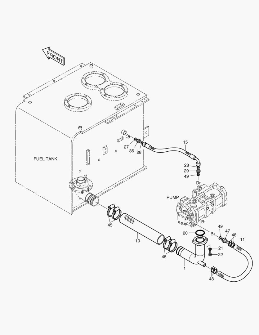 ТУБОПРОВОД МАСЛЯНОГО РАДИАТОРА(1)