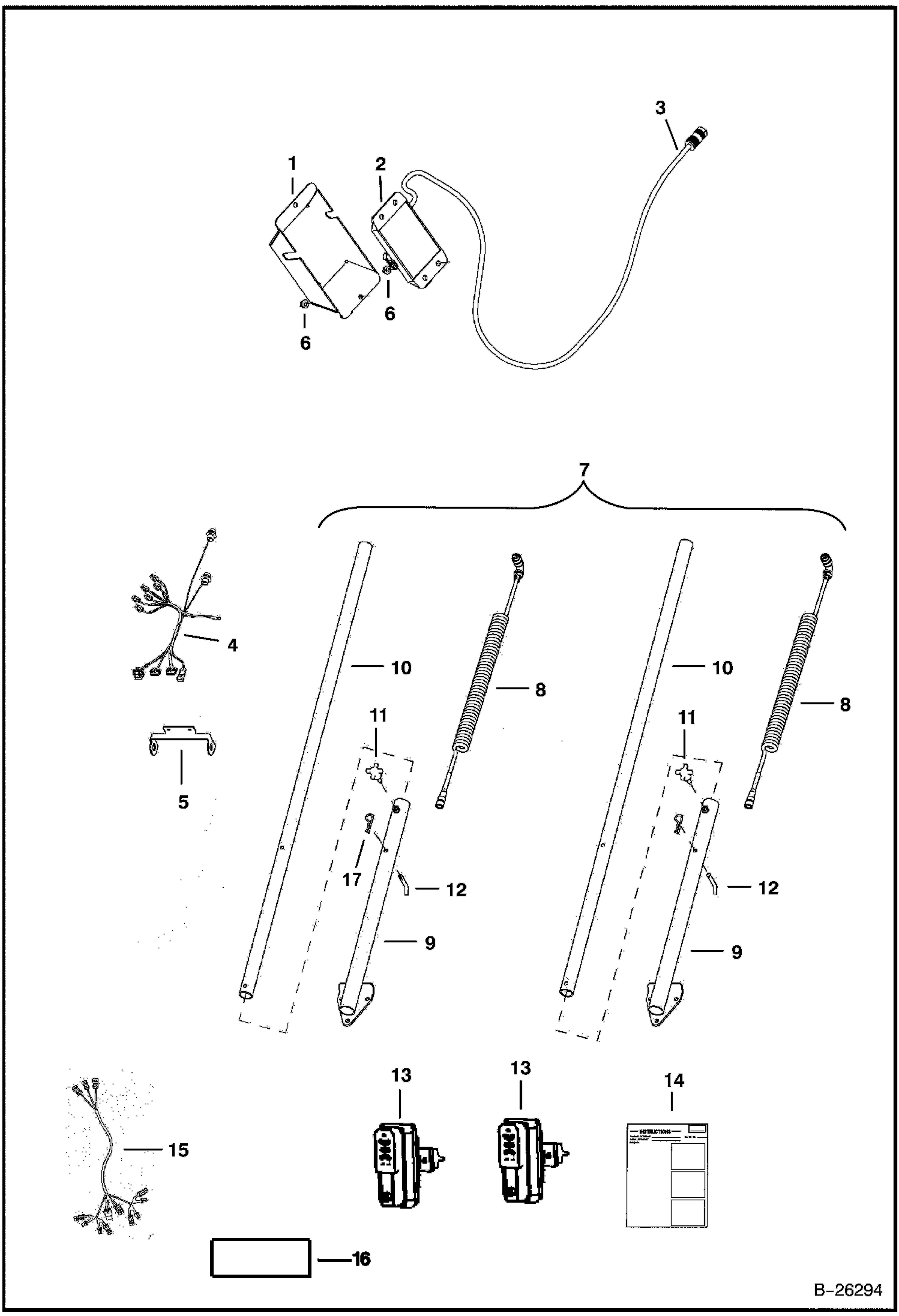 ГРЕЙДЕР (ЭЛЕКТРИКА И КОМПЛЕКТ ЛАЗЕРНЫХ УСТАНОВОК) (84-- 648000988 - 01630)