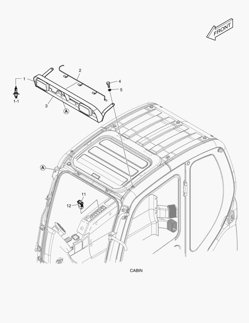 РАБОЧАЯ ФАРА - 2 ЛАМПЫ