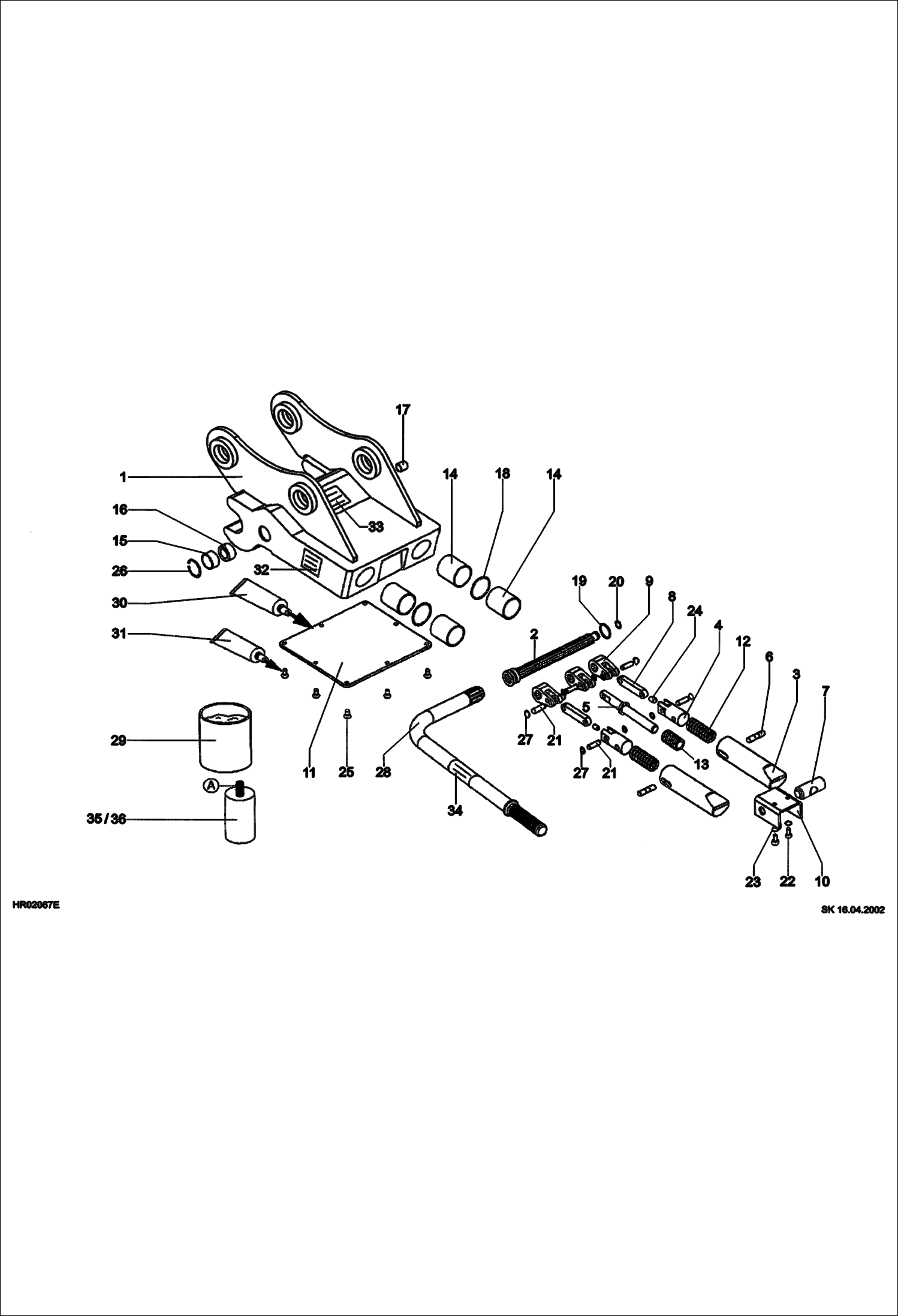 БЫСТРОУСТАНАВЛИВАЕМАЯ СЦЕПКА
