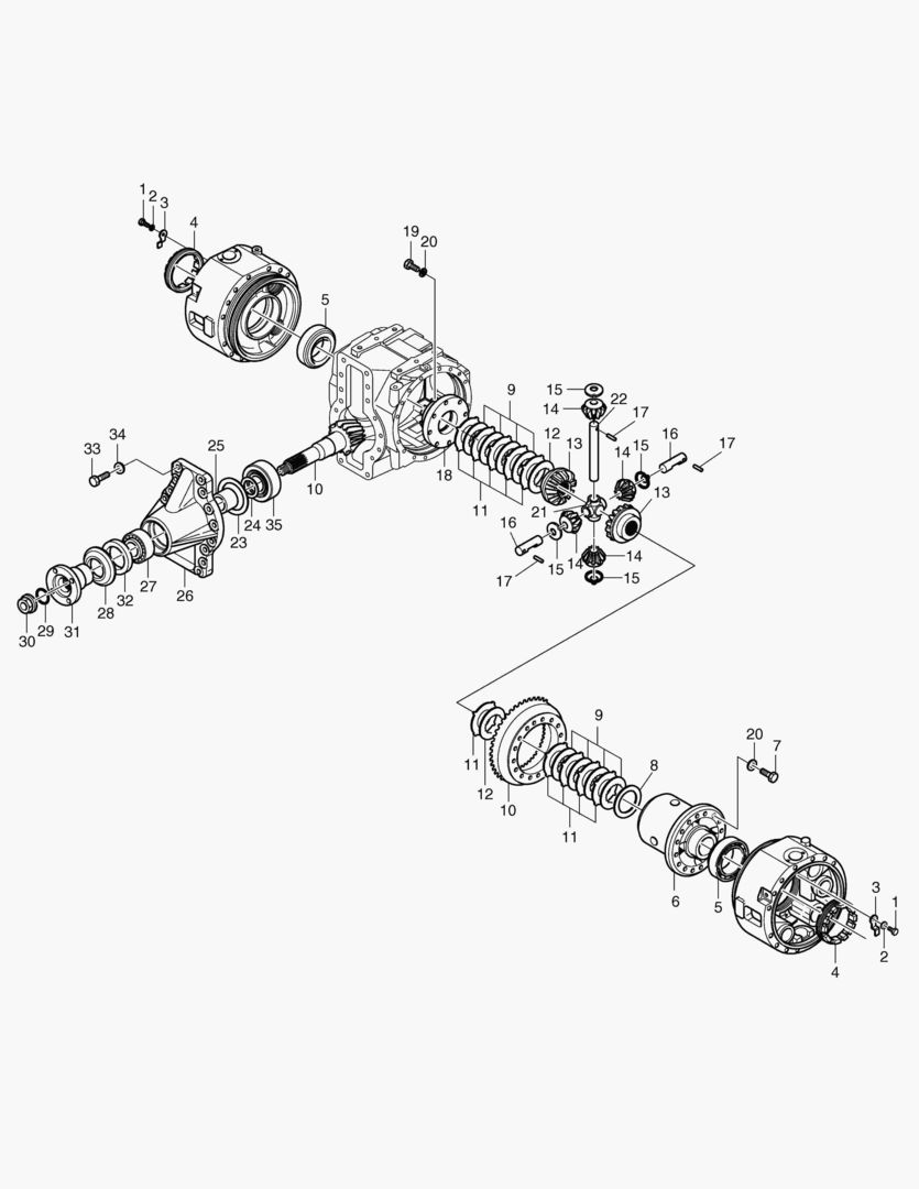 ДИФФЕРЕНЦИАЛ-ПЕРЕДНЯЯ ОСЬ