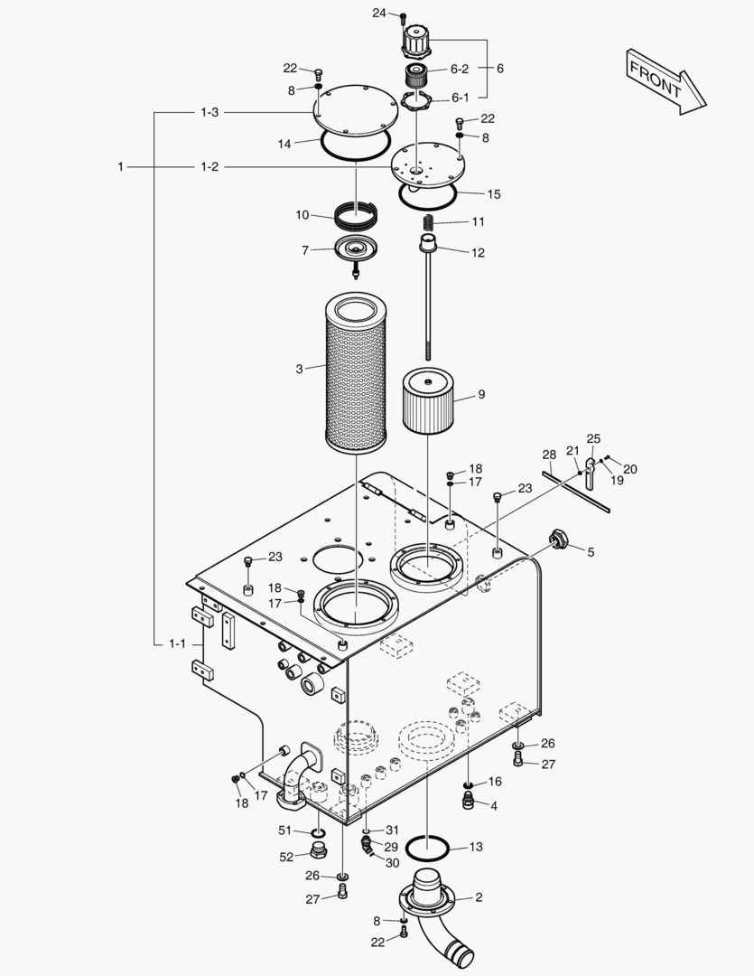 РЕЗЕРВУАР ДЛЯ МАСЛА