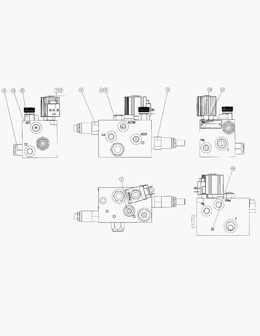 Спецтехника G190-78A ACCUMULATOR VALVE BLOCK [810053~] - главное фото