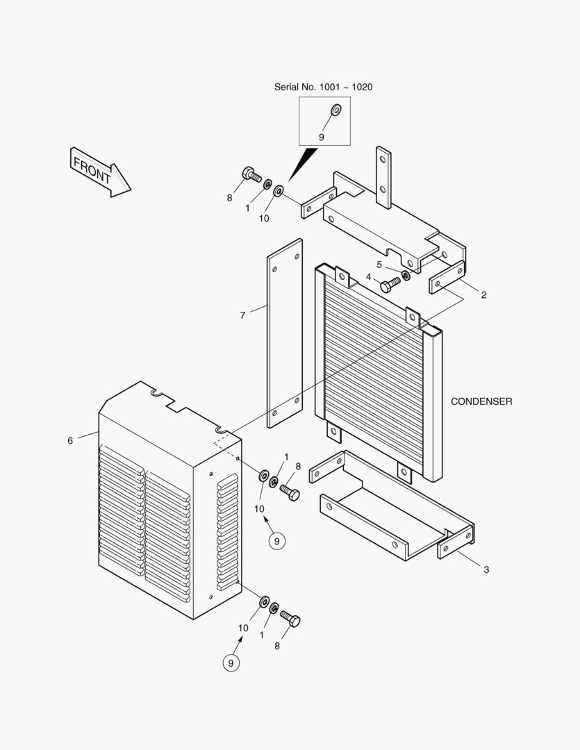 МОНТАЖ КОНДЕНСАТОРА