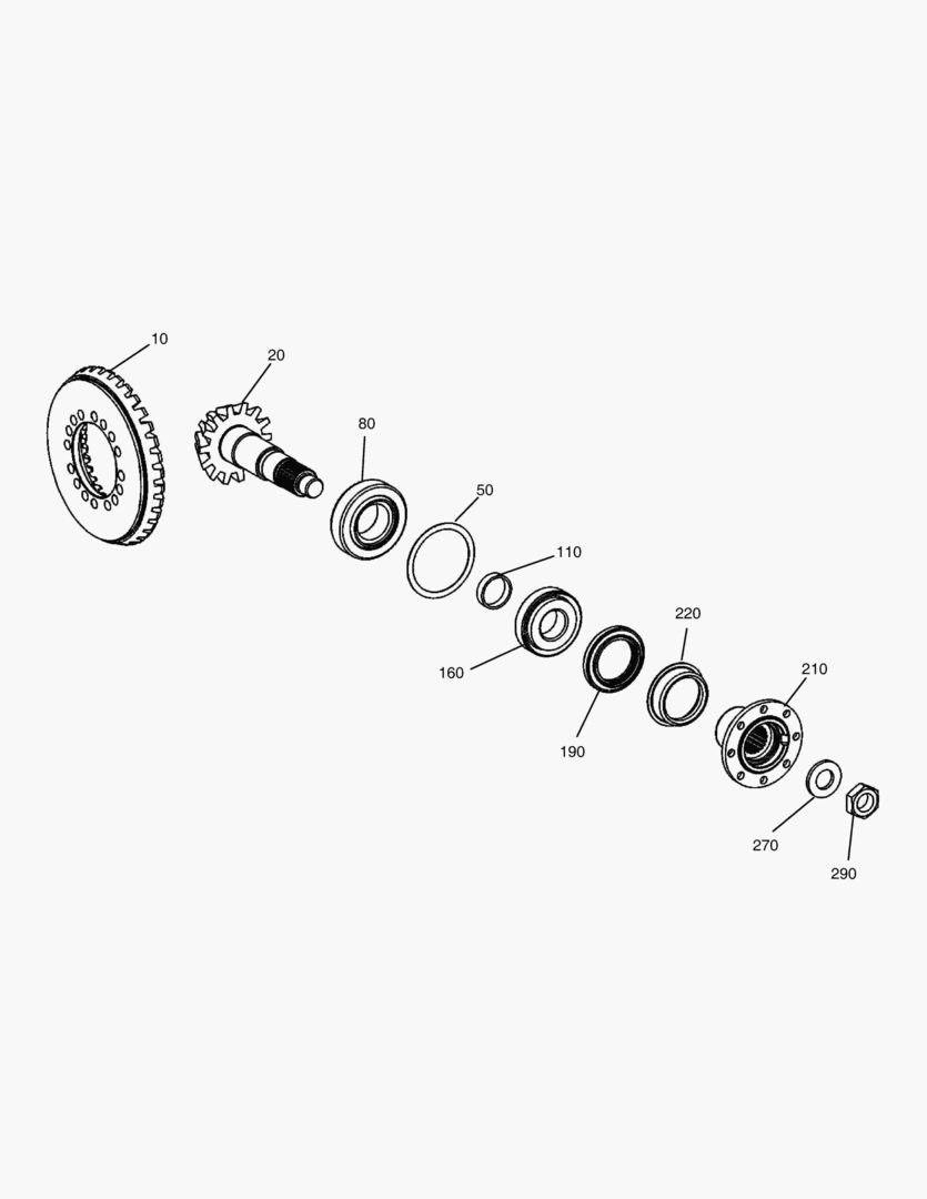 4481 INPUT - FRONT AXLE [7505~8165]
