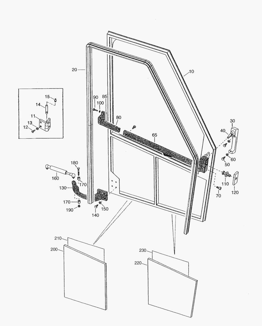 G340-4 CABIN DOOR