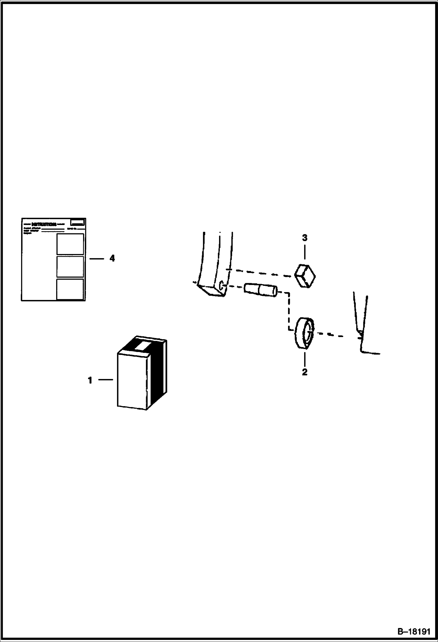 Схема КОМПЛЕКТ ОГРАНИЧИТЕЛЯ НАКЛОНА
