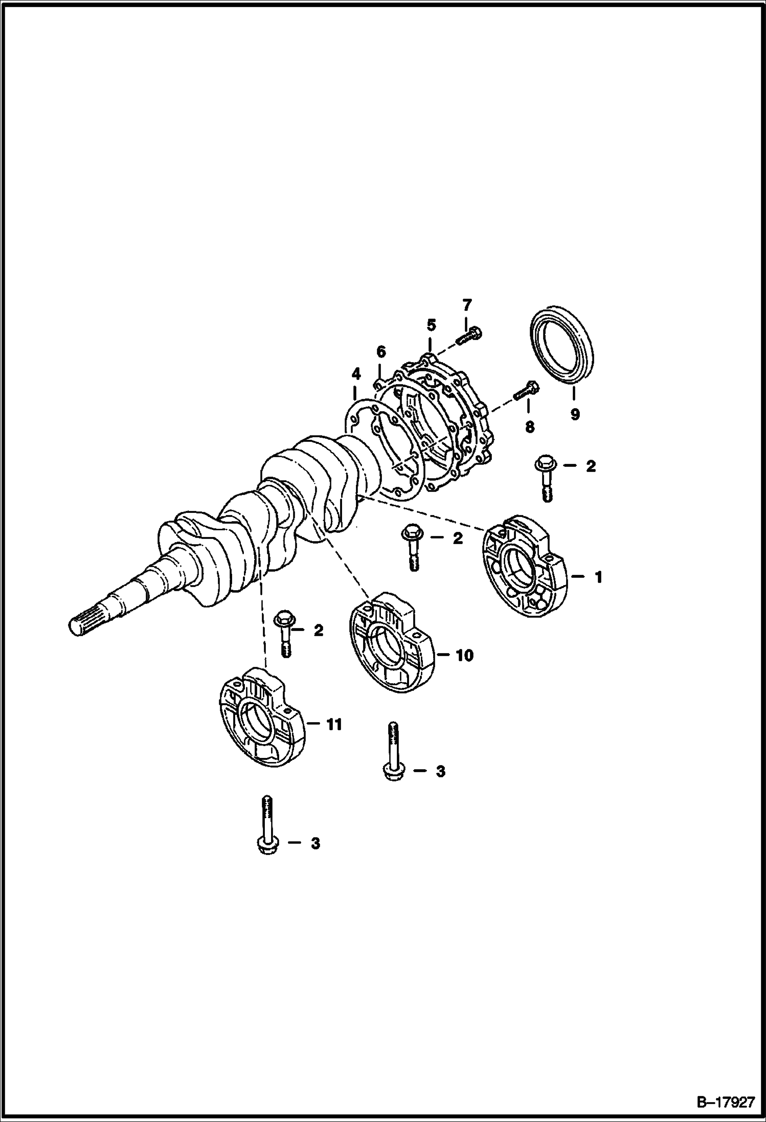 ОСНОВНОЙ КОРПУС ПОДШИПНИКА