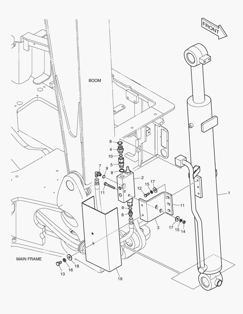 Спецтехника 6260 BOOM PIPING - LOCK VALVE [1001~1395] - главное фото