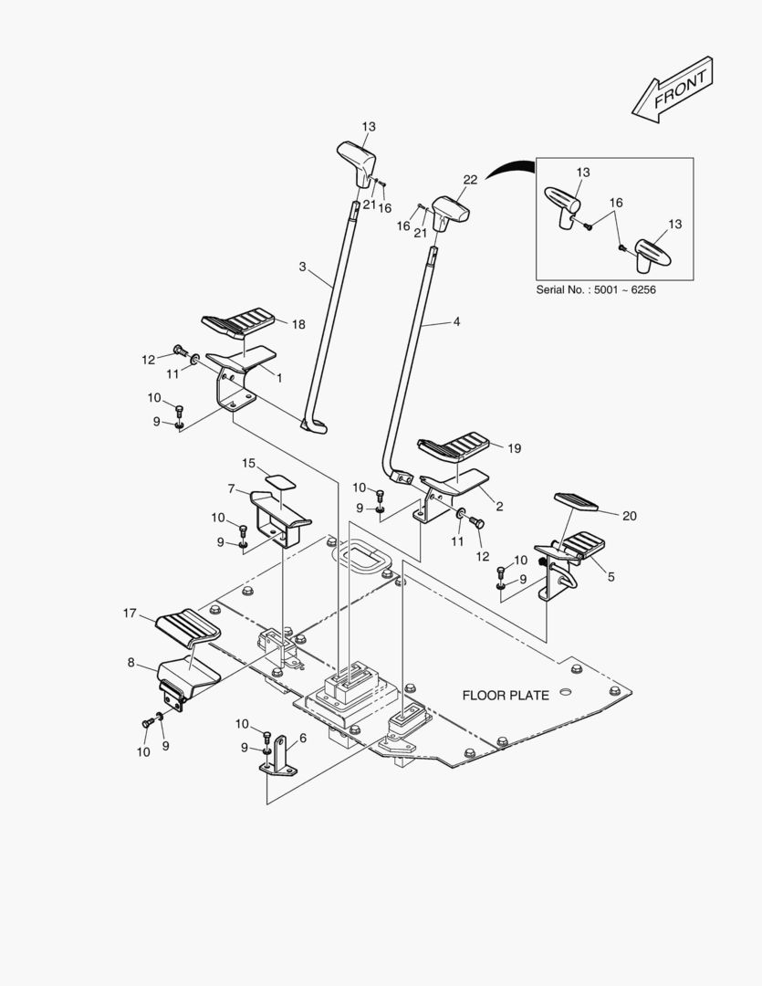 ПЕДАЛЬ В СБОРЕ