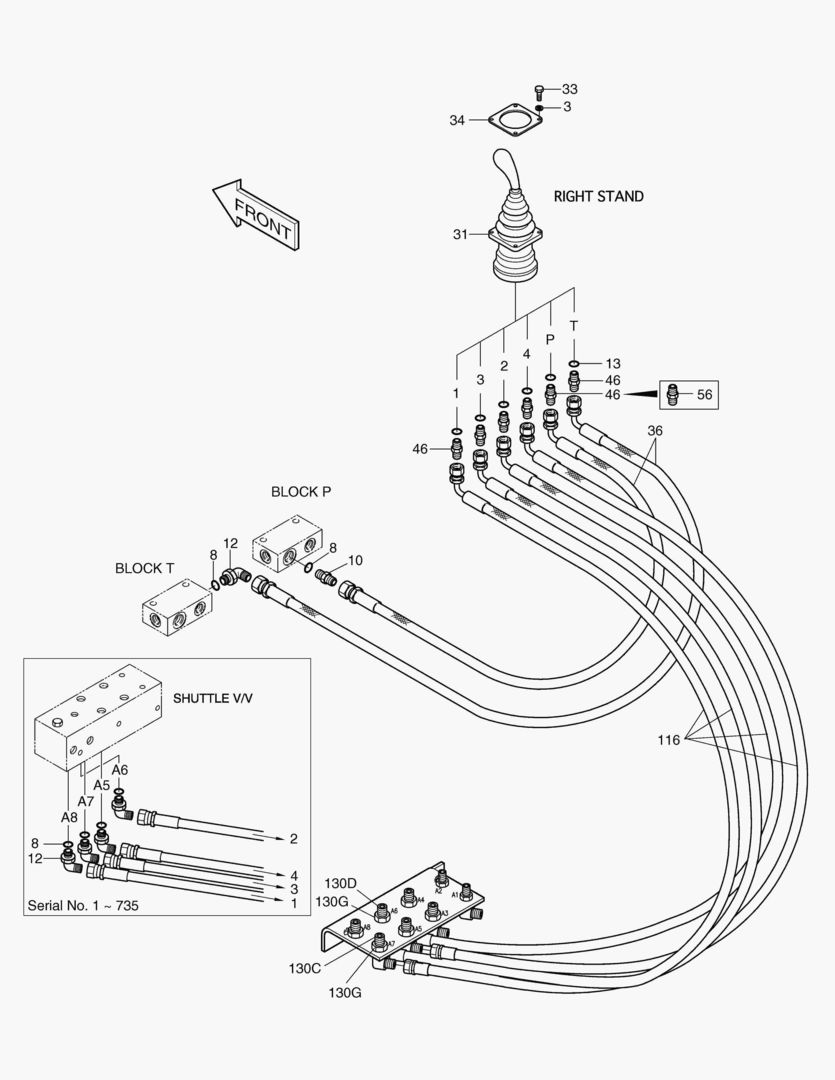 ТРУБОПРОВОД СЕРВОУПРАВЛЕНИЯ(5)