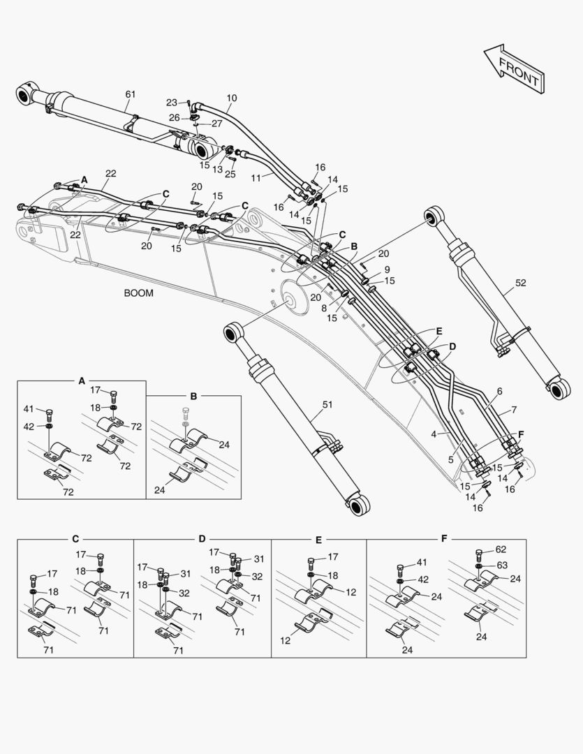 ГИДРОСИСТЕМА СТРЕЛЫ