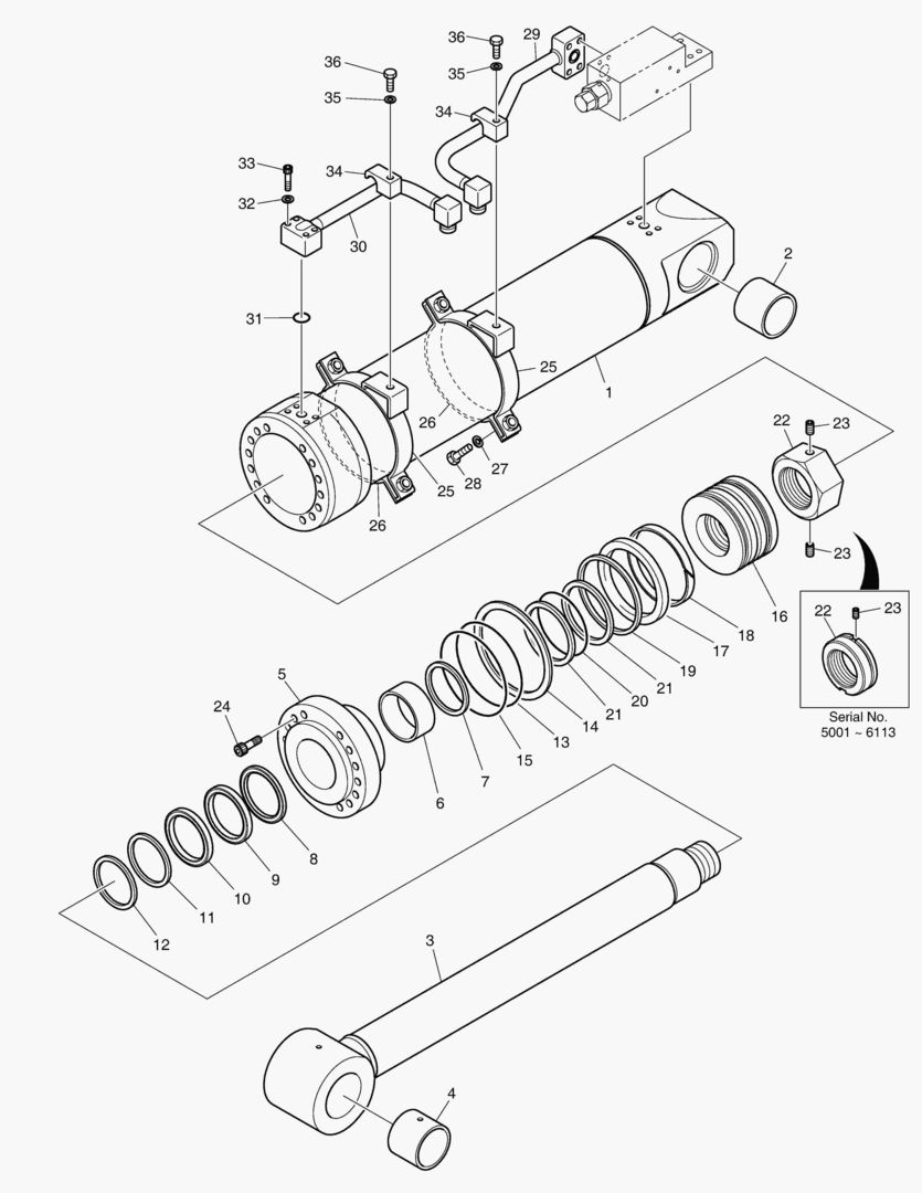 Спецтехника 4440 ARTI. BOOM CYLINDER - LOCK VALVE [5001~6164] - главное фото