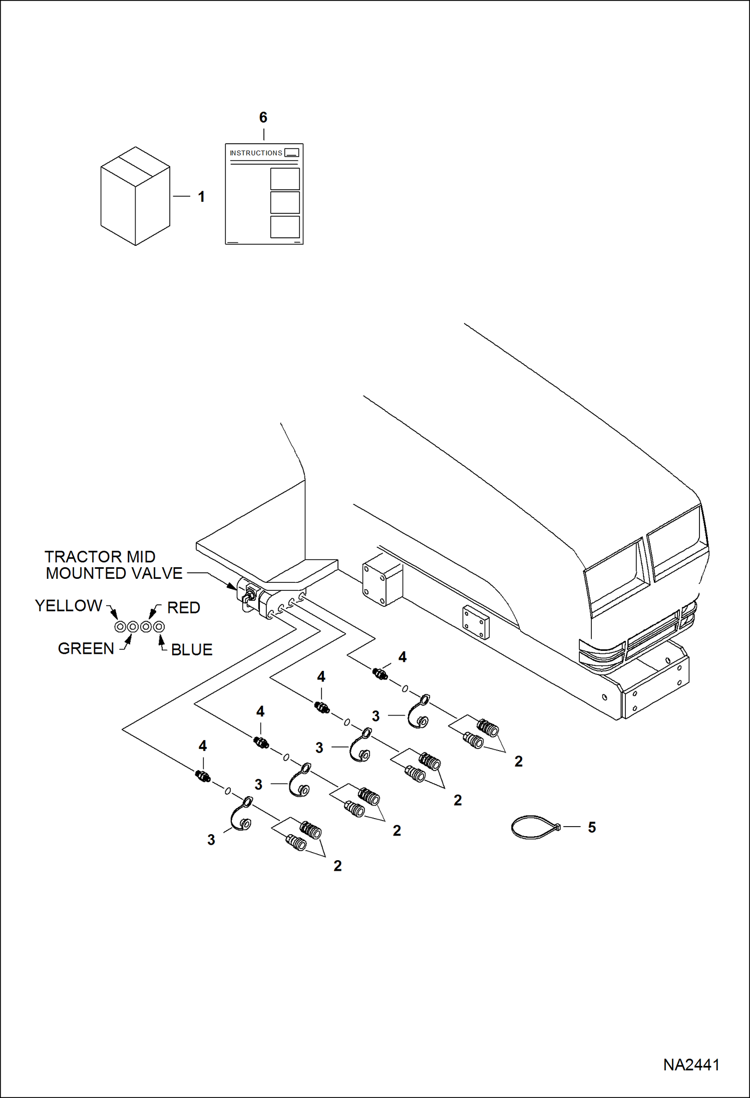 РОТОРНЫЙ СНЕГООЧИСТИТЕЛЬ (КОМПЛЕКТ ГИДРАВЛИЧЕСКИХ МУФТ) (FCTSB49 AHN9) (FCTSB62 A5E0) (FCTSB72 AJGY)