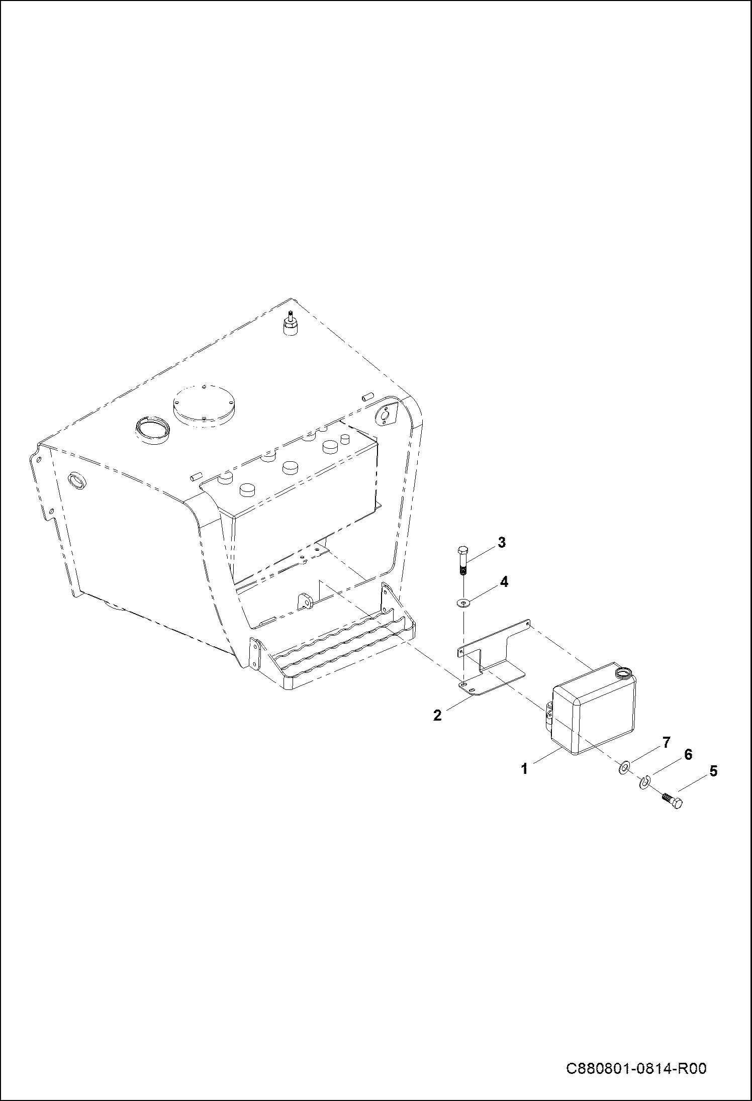 БАЧОК СТЕКЛООМЫВАТЕЛЯ