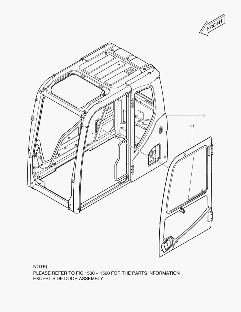 7260 CABIN - ROPS(NA)