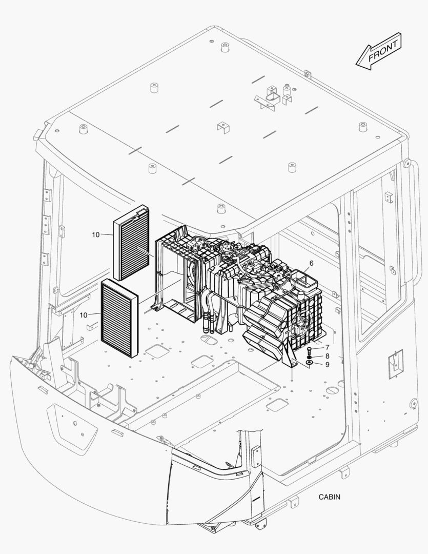 КОНДИЦИОНЕР - КАБИНА