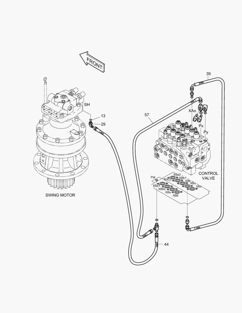 ТРУБОПРОВОД СЕРВОУПРАВЛЕНИЯ(5)