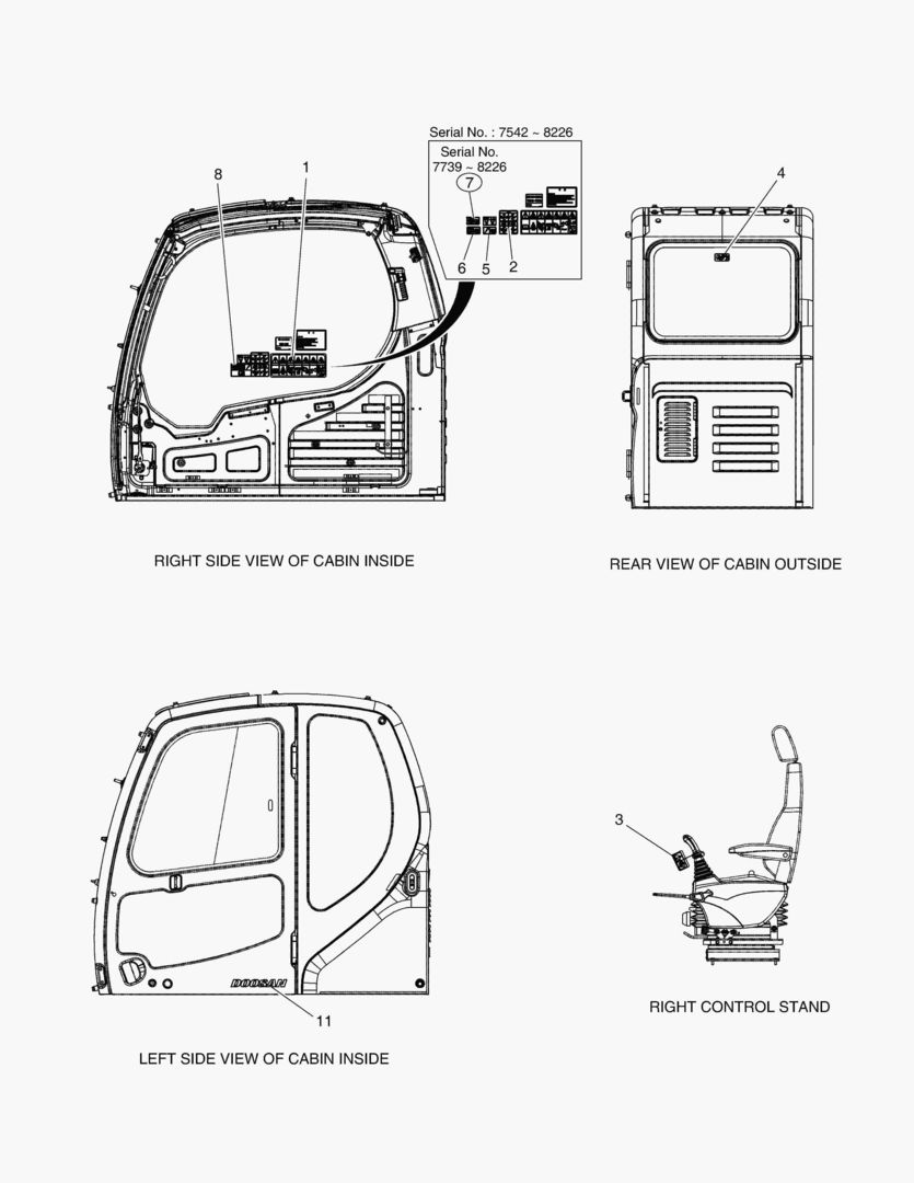 5111 NAME PLATE - CABIN [7542~]
