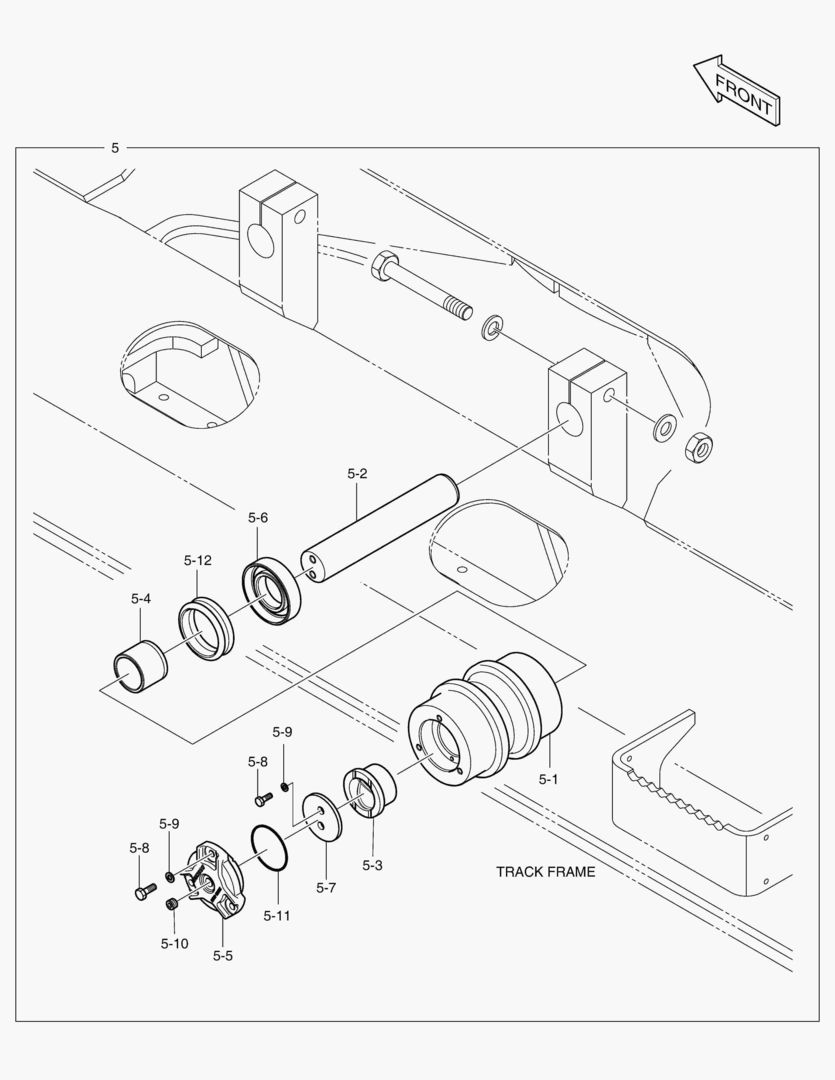 2130 UPPER ROLLER [1001~1005]