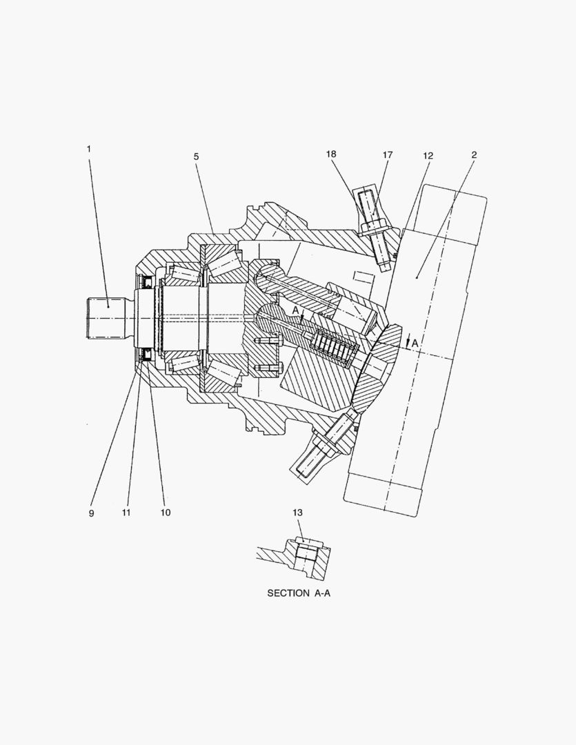 6311 TRAVEL MOTOR [49~]