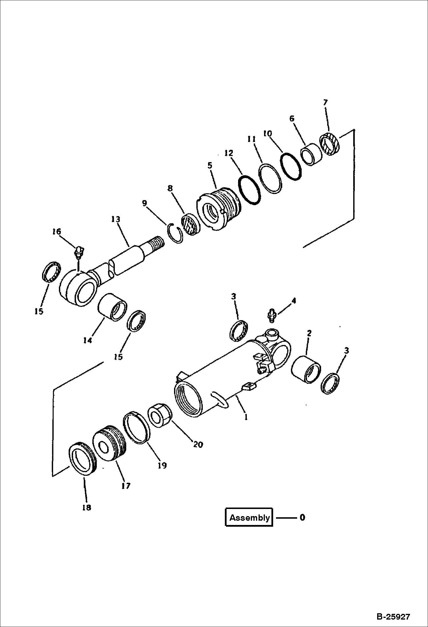 ЦИЛИНДР ОТВАЛА