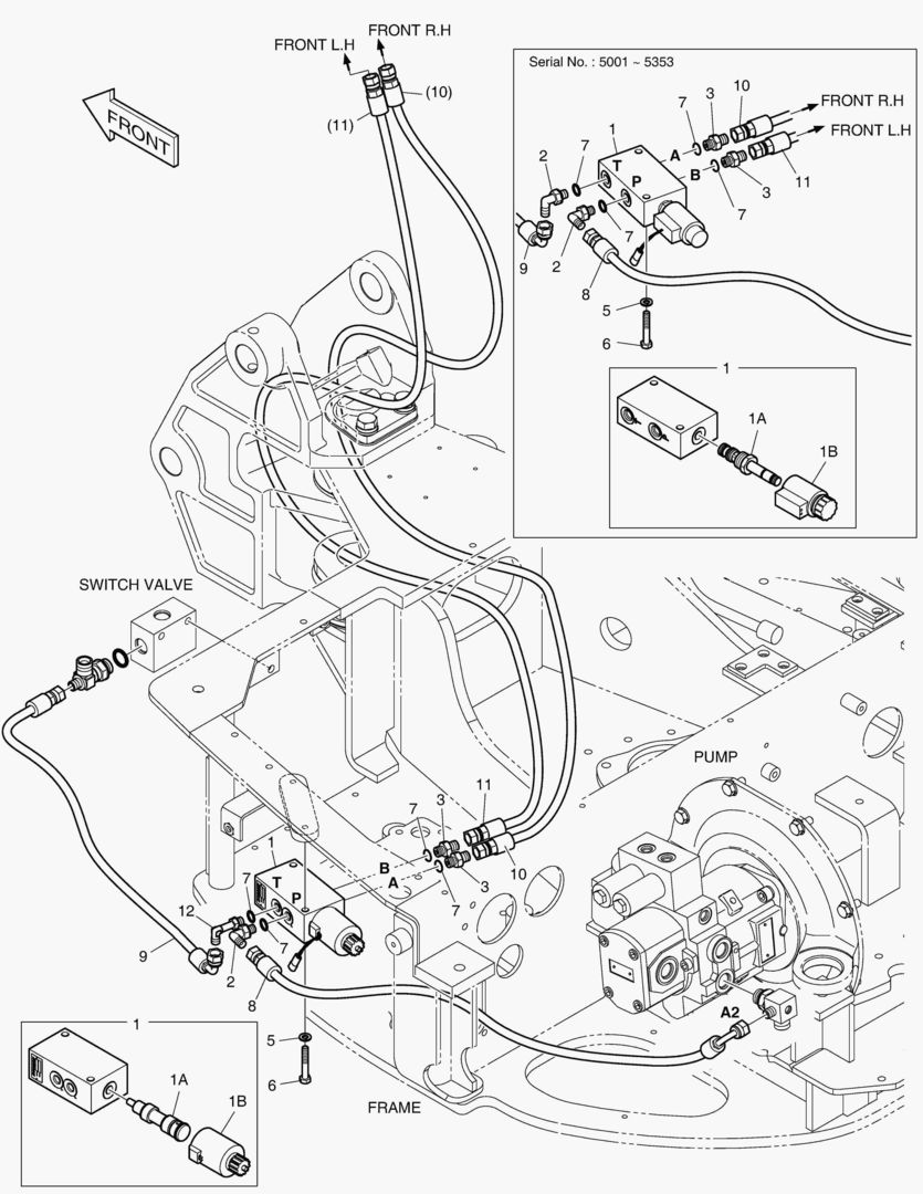 ТРУБОПРОВОД СЕРВОУПРАВЛЕНИЯ - БЫСТРОУСТАНАВЛИВАЕМЫЙ ФИКСАТОР