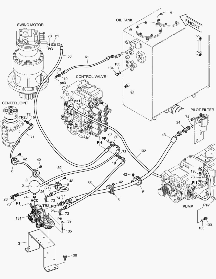 ТРУБОПРОВОД СЕРВОУПРАВЛЕНИЯ(2)