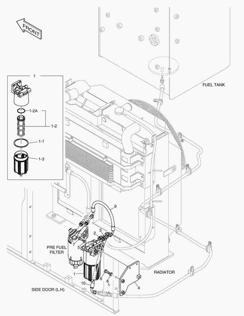 6135 ADDITIONAL WATER SEPARATOR ASS`Y [1367~]