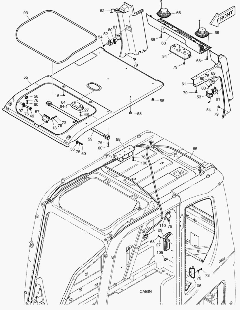 КАБИНА(3) - СИСТЕМА ЗАЩИТЫ ПРИ ОПРОКИДЫВАНИИ
