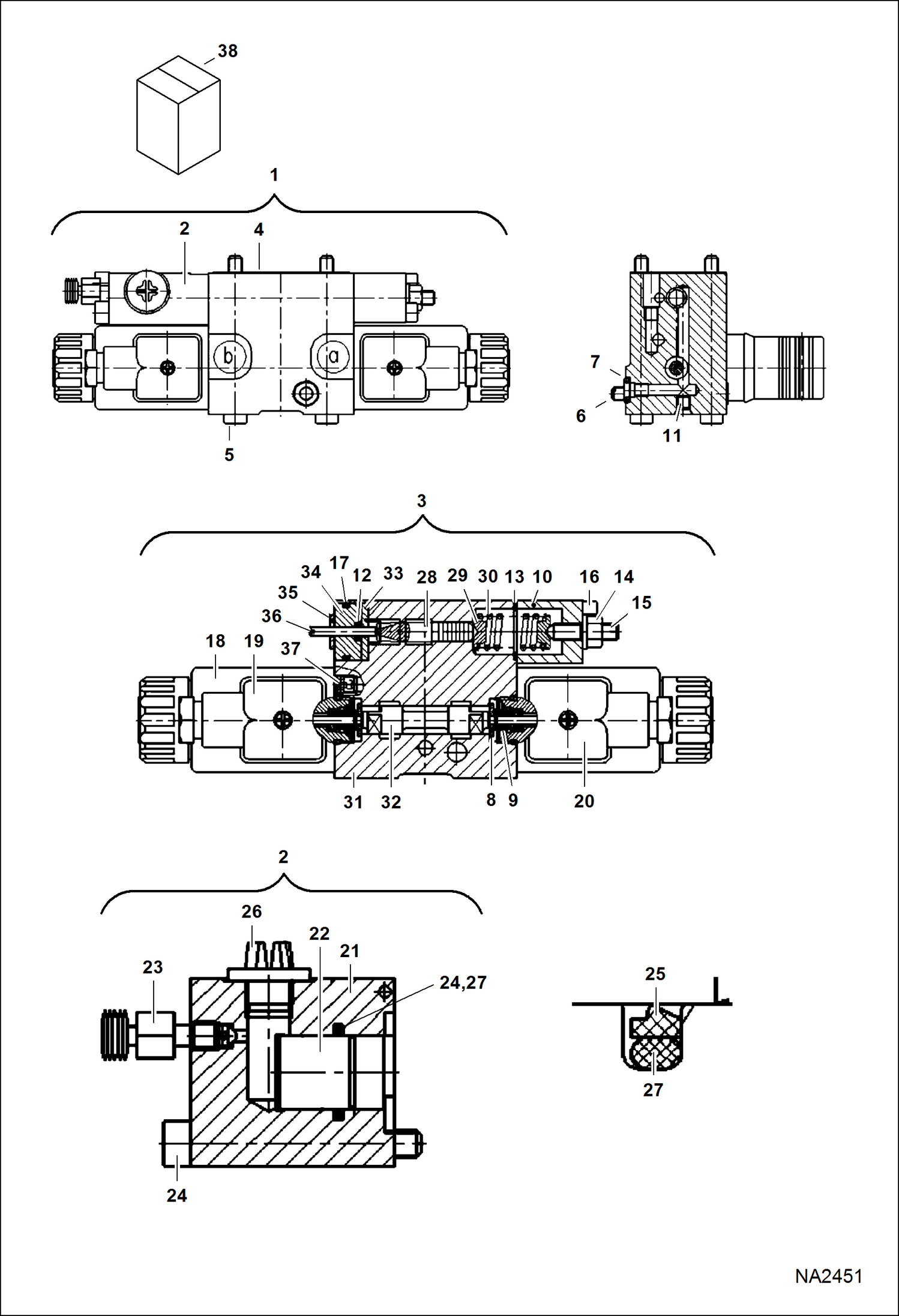 ГИДРОПРИВОДНОЙ НАСОС (РЕГУЛИРУЮЩИЙ КЛАПАН)