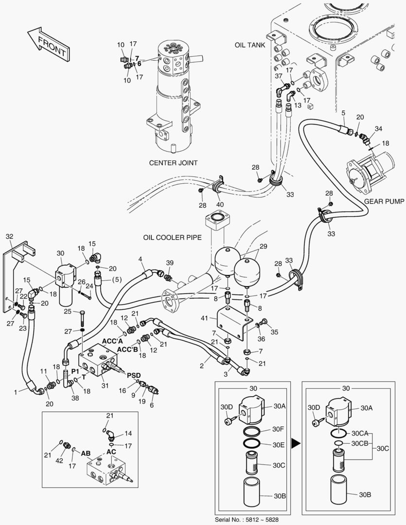 1451 BRAKE PIPING(2) [5812~]