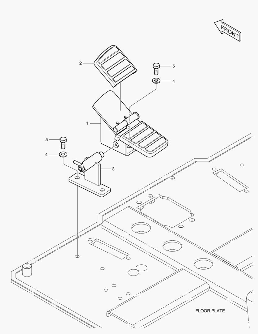 ПЕДАЛЬ - ВРАЩАЮЩИЙСЯ ИЛИ ШАРНИРНЫЙ