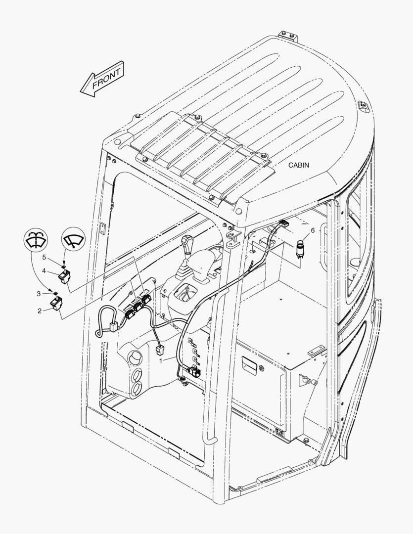 ЭЛЕКТРИЧЕСКИЕ ЗАПЧАСТИ - КАБИНА