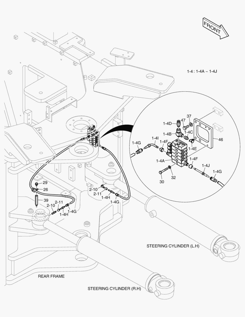 СМАЗКА - ПИТАТЕЛЬ(ЗАДНЯЯ РАМА)