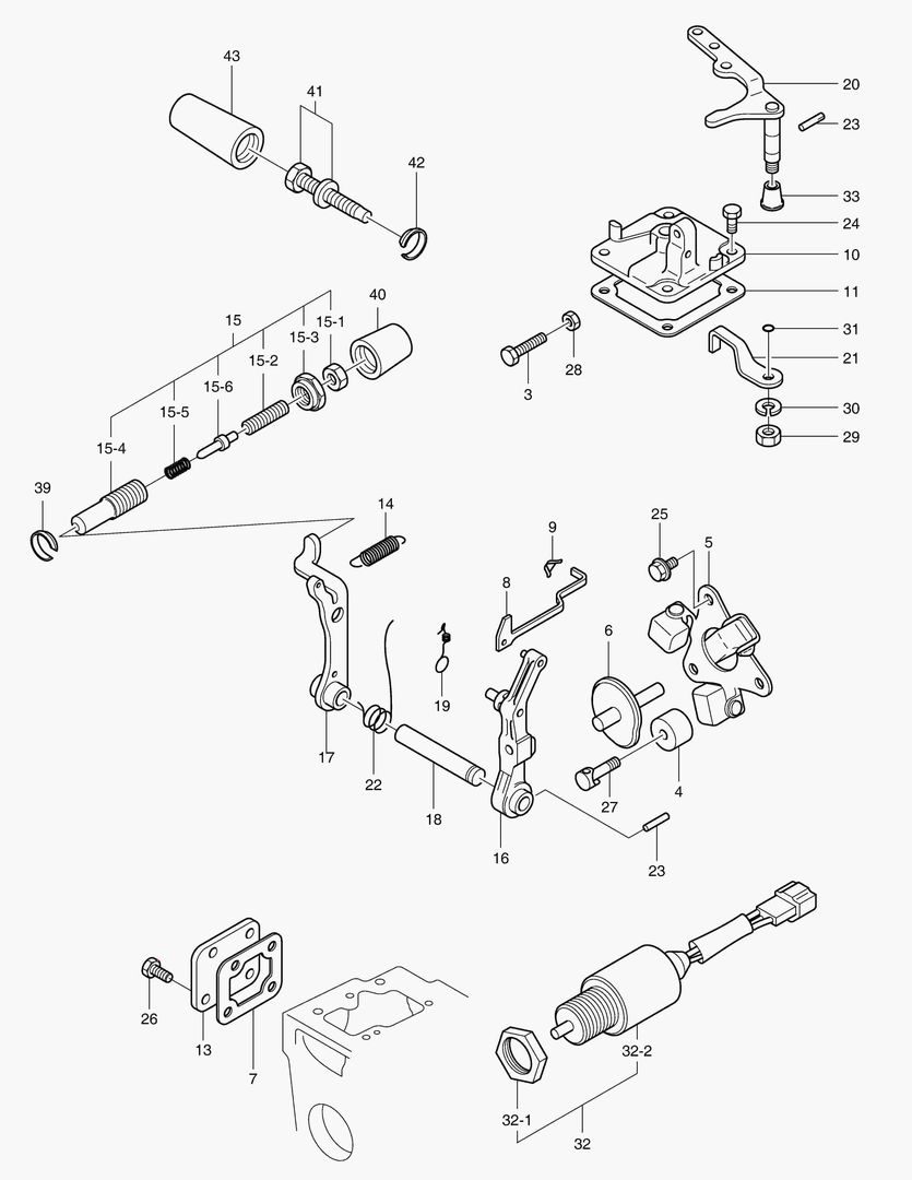 ЗАПЧАСТИ РЕГУЛЯТОРА ОБОРОТОВ