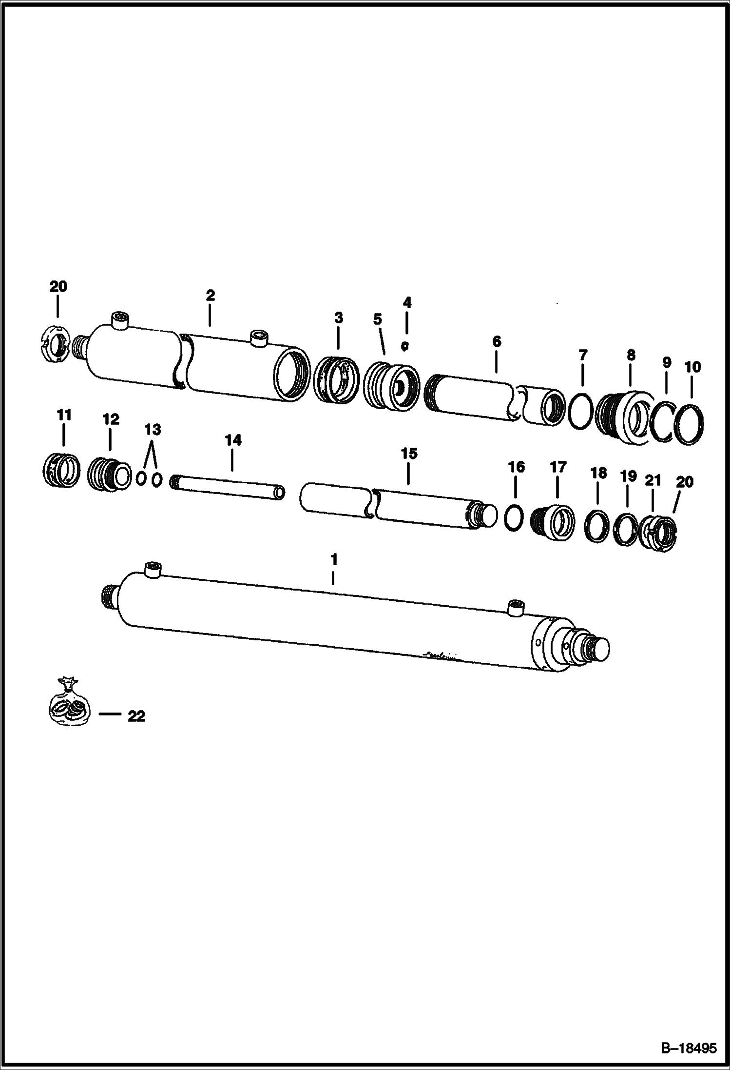 КОМПАКТОР ТРАНШЕИ (БОКОВОЙ ЦИЛИНДР МЕХАНИЗМА ПЕРЕКЛЮЧЕНИЯ) (991500101 И ВЫШЕ)