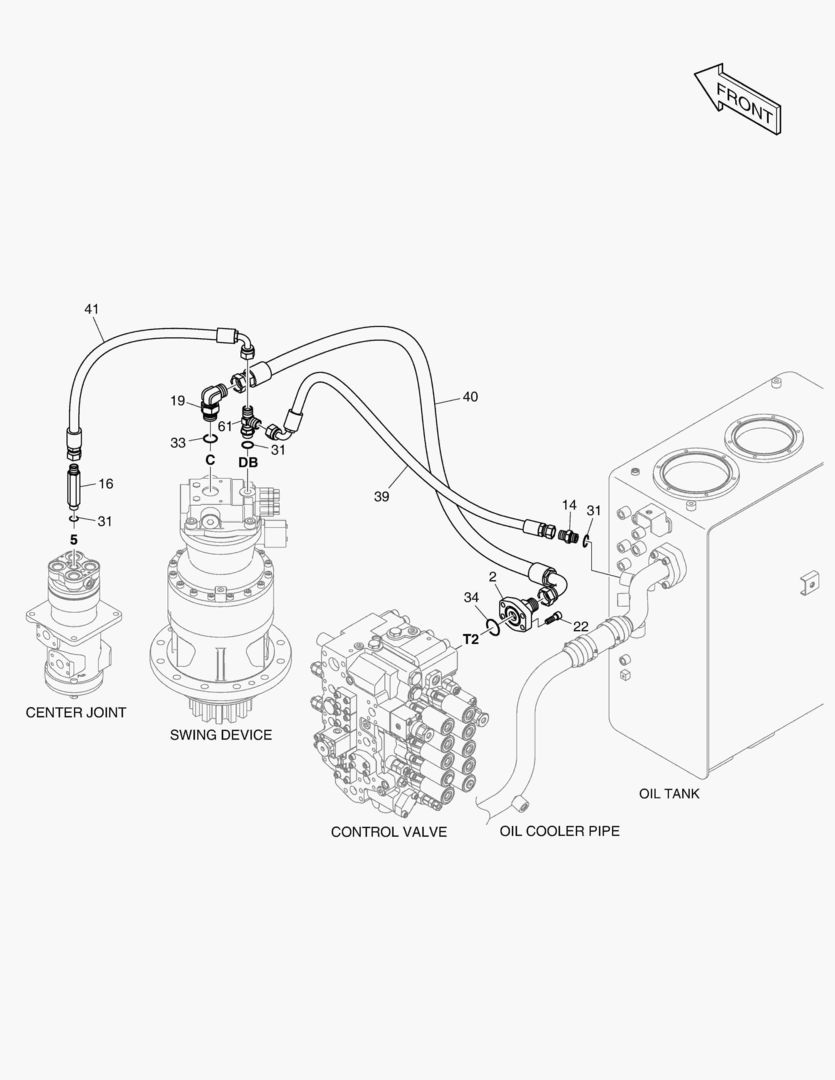ТУБОПРОВОД МАСЛЯНОГО РАДИАТОРА(3)