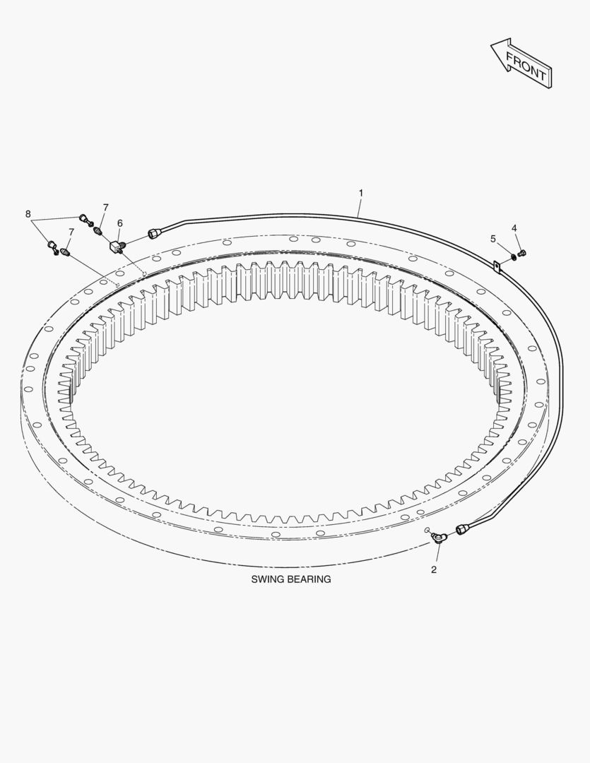 ТРУБОПРОВОД СМАЗОЧНОЙ СИСТЕМЫ