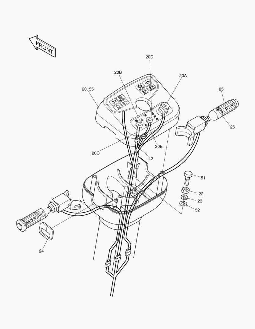 ЭЛЕКТРИЧЕСКИЕ ЗАПЧАСТИ(4)-КОНСОЛЬНАЯ КОРОБКА